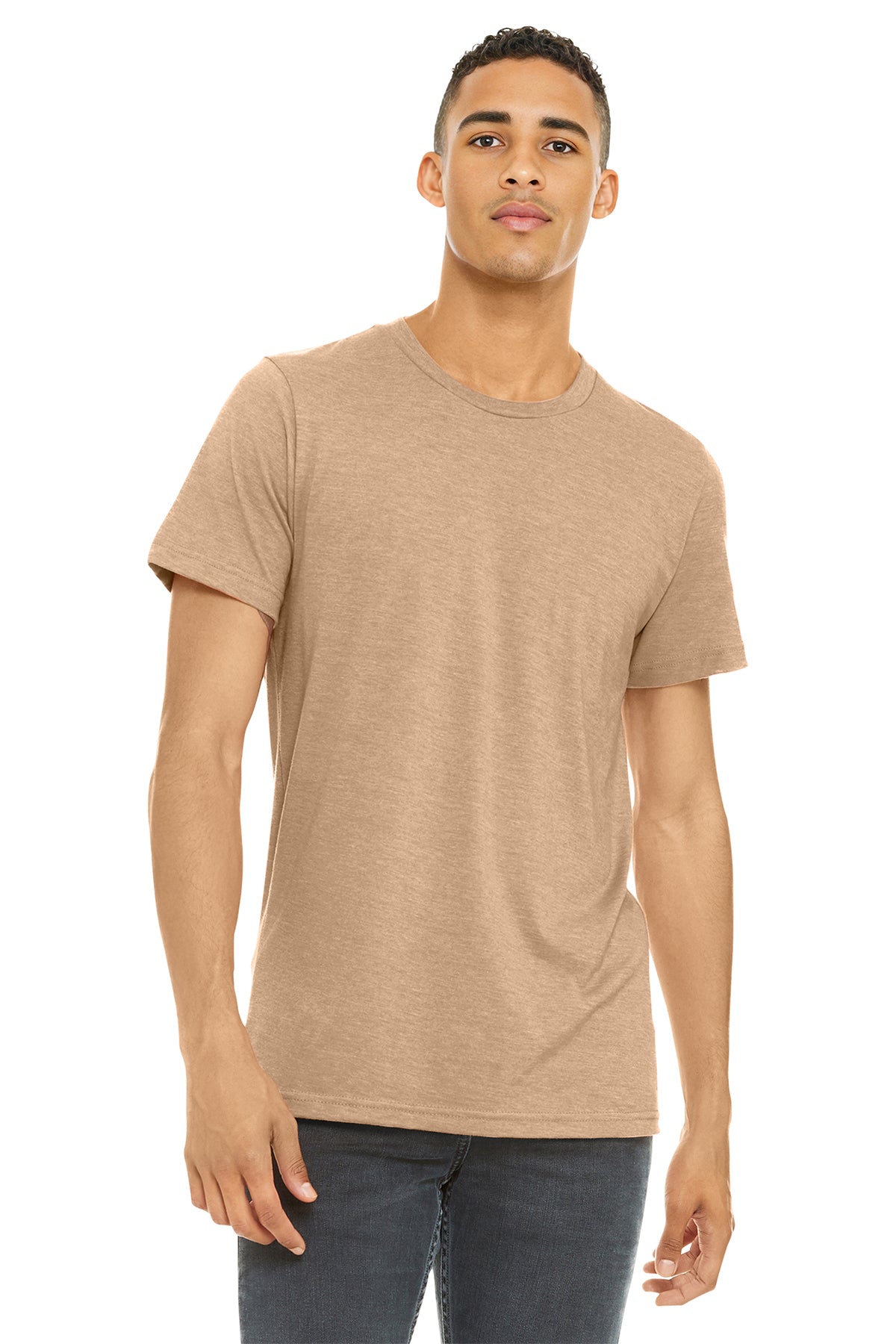 BELLA+CANVAS ® Unisex Heather CVC Short Sleeve Tee