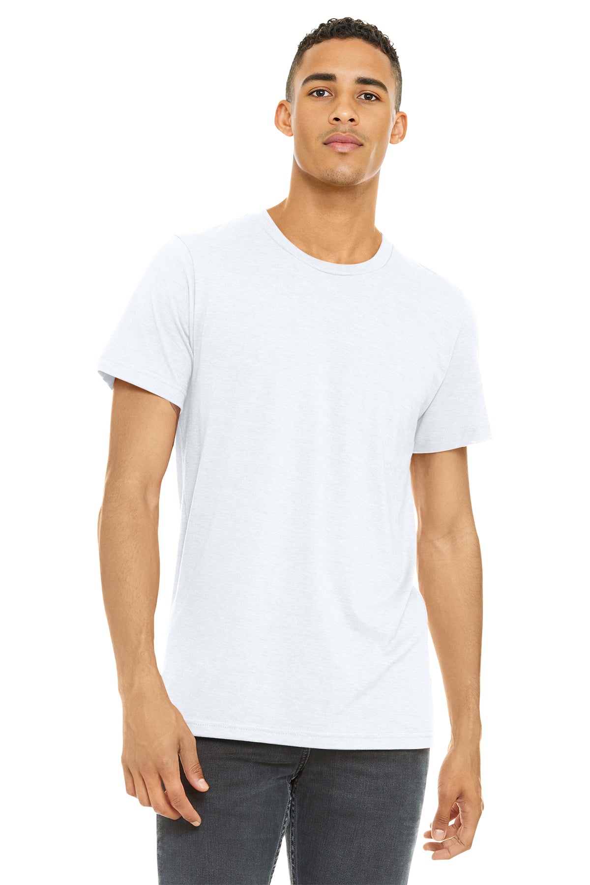 BELLA+CANVAS ® Unisex Heather CVC Short Sleeve Tee