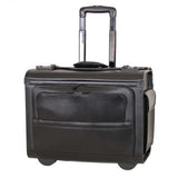Leather rolling computer & catalog case