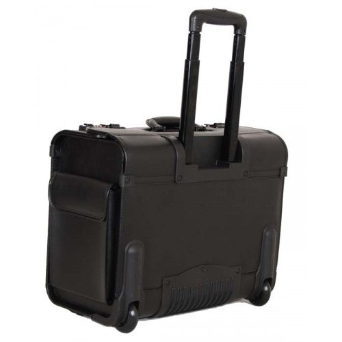 Leather rolling computer & catalog case