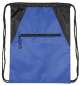 Zippered Drawstring Bag