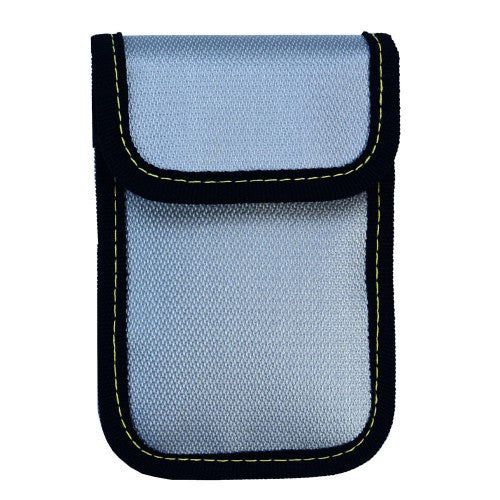 Signal blocking pouch (Fire proof fits up 3.5"x5" Key FOB & Credit cards)