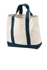 Port Authority® Ideal Twill Two-Tone Shopping Tote