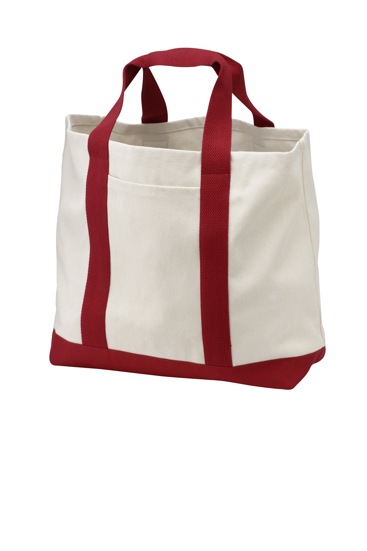 Port Authority® Ideal Twill Two-Tone Shopping Tote