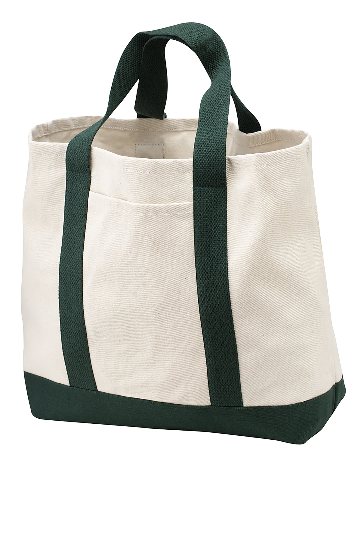 Port Authority® Ideal Twill Two-Tone Shopping Tote