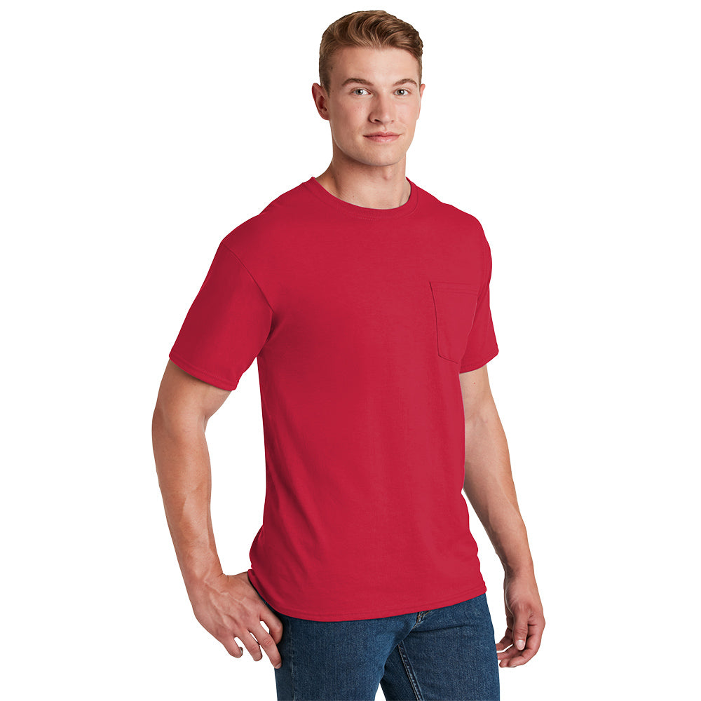 JERZEES® - Dri-Power® Active 50/50 Cotton/Poly Pocket T-Shirt