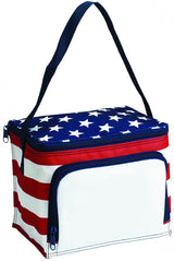 Stars & Stripes 6 Can Cooler Bag