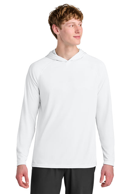 white long-sleeve hoodie in USA