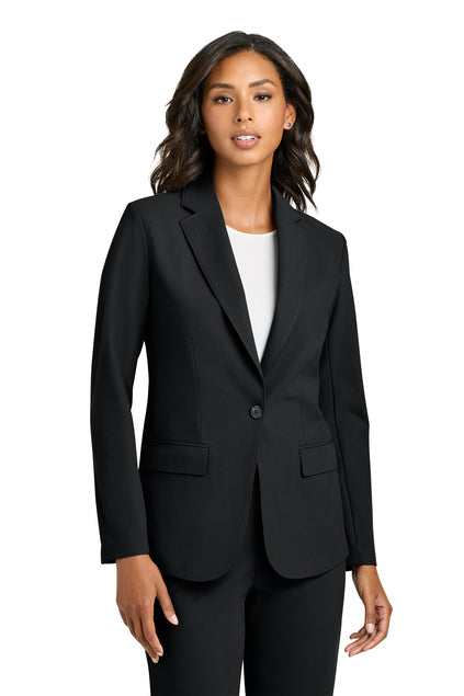 black suit and coat for women