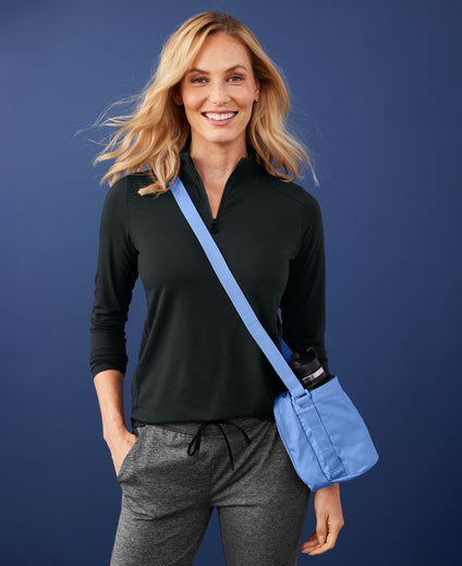 Port Authority® Matte Oxford Hydration Crossbody
