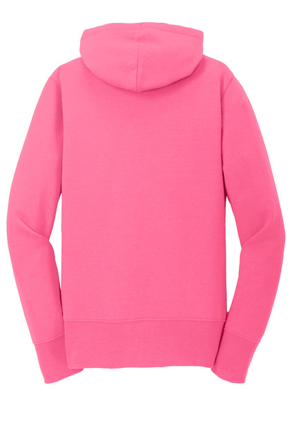 Port & Co™ Women's Core Fleece Full-Zip Hooded Sweatshirt