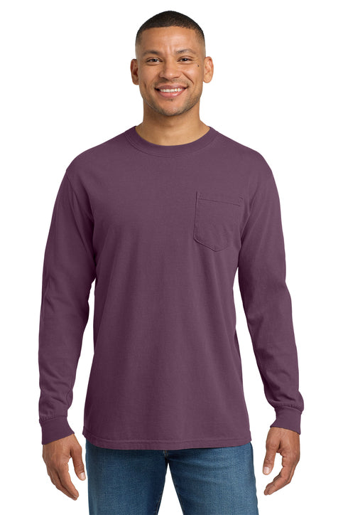 Comfort Colors ® Heavyweight Ring Spun Long Sleeve Pocket Tee