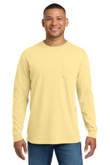Comfort Colors ® Heavyweight Ring Spun Long Sleeve Pocket Tee