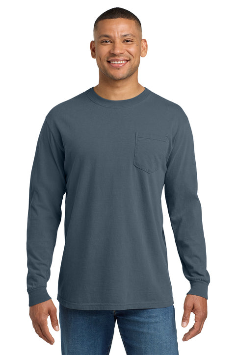 Comfort Colors ® Heavyweight Ring Spun Long Sleeve Pocket Tee