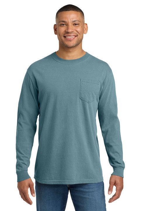 Comfort Colors ® Heavyweight Ring Spun Long Sleeve Pocket Tee