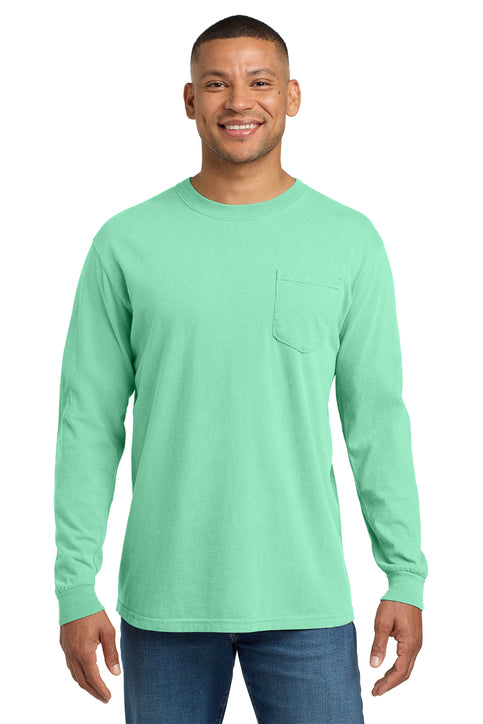 Comfort Colors ® Heavyweight Ring Spun Long Sleeve Pocket Tee