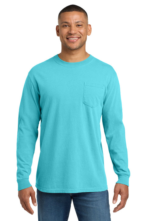 Comfort Colors ® Heavyweight Ring Spun Long Sleeve Pocket Tee