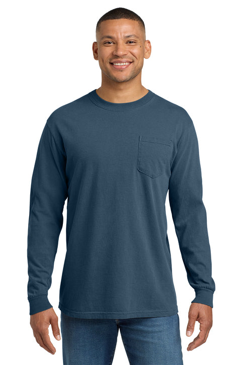 Comfort Colors ® Heavyweight Ring Spun Long Sleeve Pocket Tee