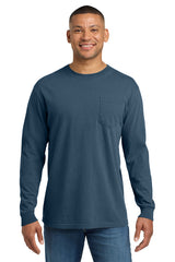 Comfort Colors ® Heavyweight Ring Spun Long Sleeve Pocket Tee
