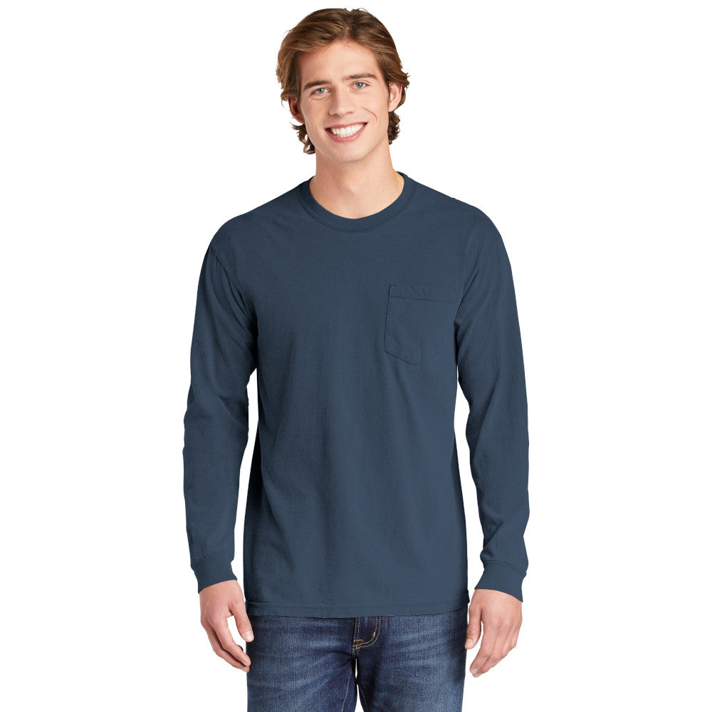 Comfort Colors ® Heavyweight Ring Spun Long Sleeve Pocket Tee