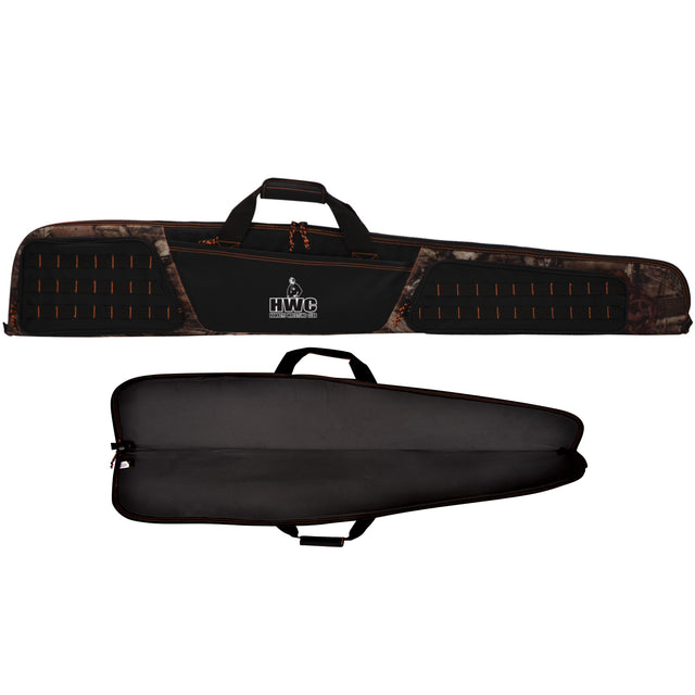 Camouflage black shotgun bag / weapon case USA
