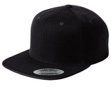 Sport-Tek® Yupoong® Flat Bill Snapback Cap