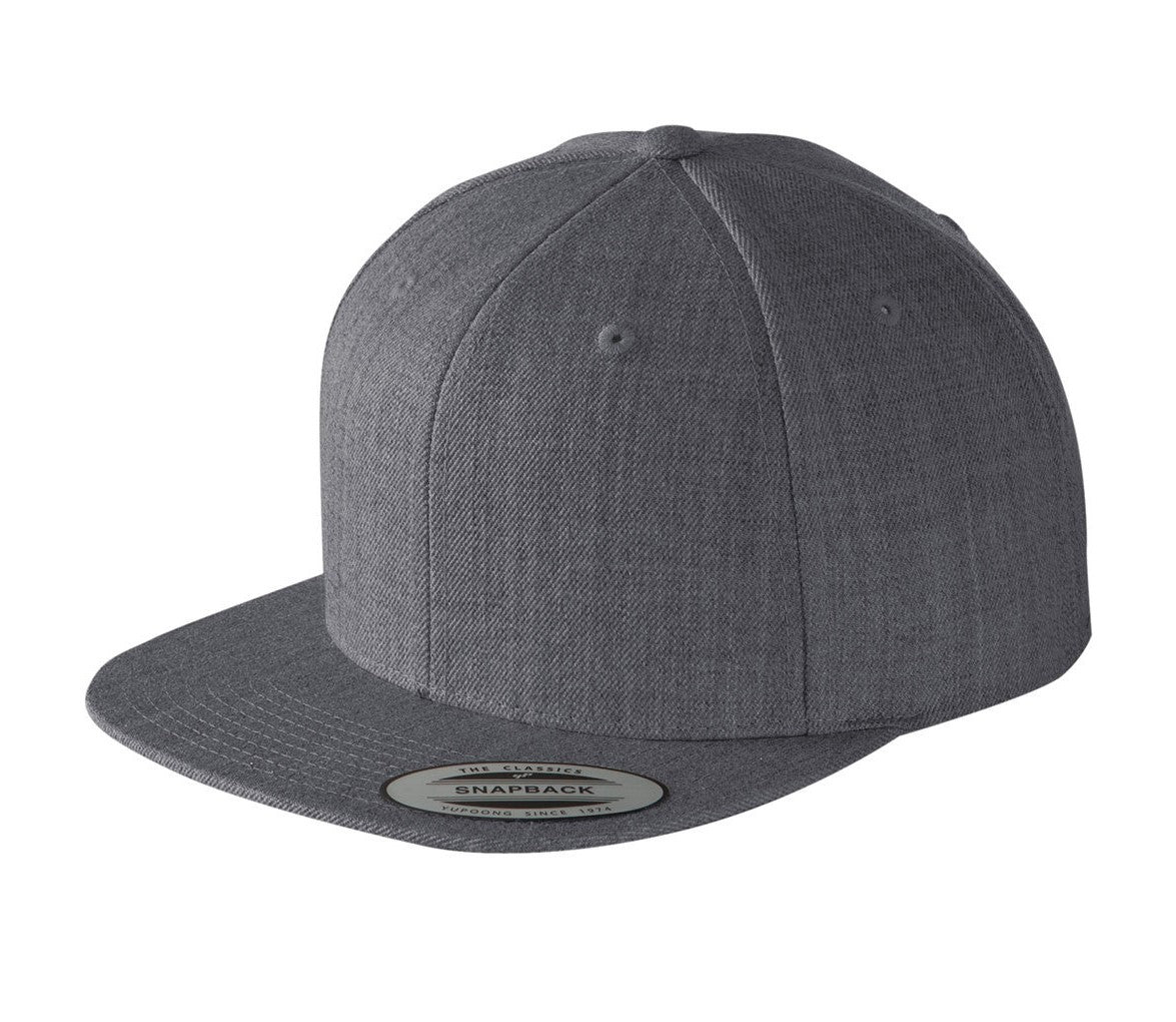 Sport-Tek® Yupoong® Flat Bill Snapback Cap