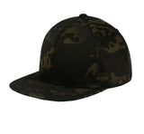 Sport-Tek® Yupoong® Flat Bill Snapback Cap