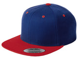 Sport-Tek® Yupoong® Flat Bill Snapback Cap