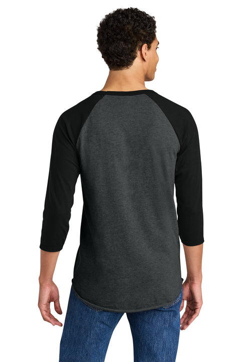 Jerzees® Unisex Premium Blend Combed Ring Spun 3/4-Sleeve Raglan Tee