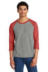 Jerzees® Unisex Premium Blend Combed Ring Spun 3/4-Sleeve Raglan Tee