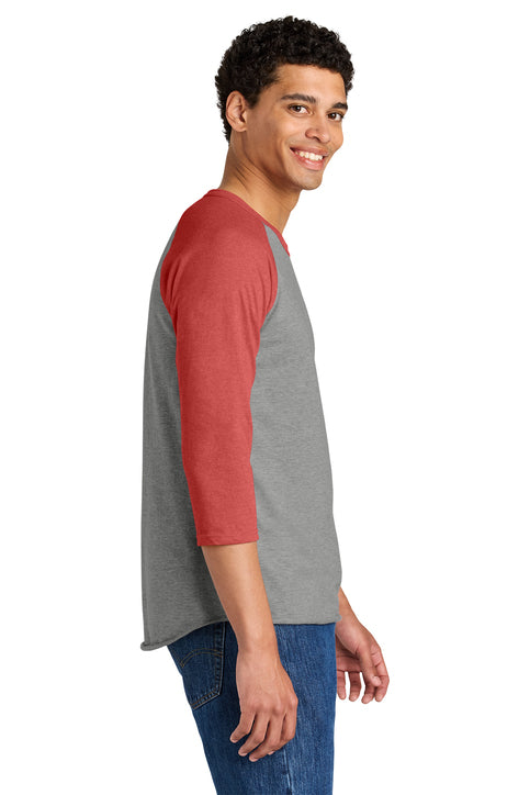 Jerzees® Unisex Premium Blend Combed Ring Spun 3/4-Sleeve Raglan Tee