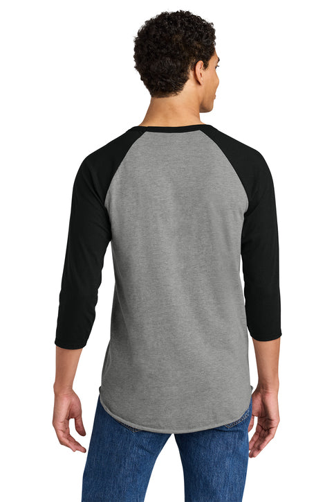 Jerzees® Unisex Premium Blend Combed Ring Spun 3/4-Sleeve Raglan Tee