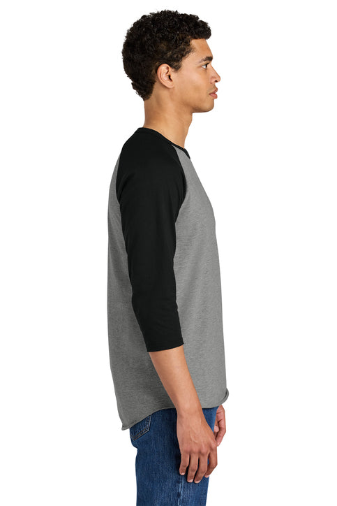 Jerzees® Unisex Premium Blend Combed Ring Spun 3/4-Sleeve Raglan Tee
