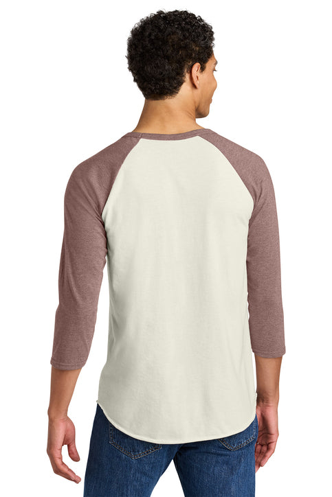 Jerzees® Unisex Premium Blend Combed Ring Spun 3/4-Sleeve Raglan Tee