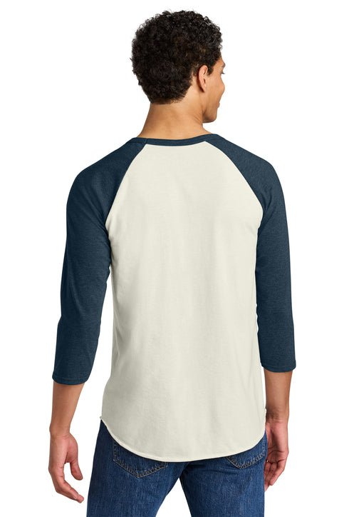 Jerzees® Unisex Premium Blend Combed Ring Spun 3/4-Sleeve Raglan Tee