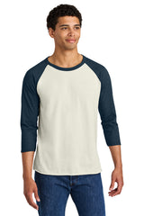 Jerzees® Unisex Premium Blend Combed Ring Spun 3/4-Sleeve Raglan Tee