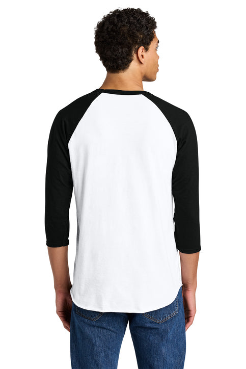 Jerzees® Unisex Premium Blend Combed Ring Spun 3/4-Sleeve Raglan Tee