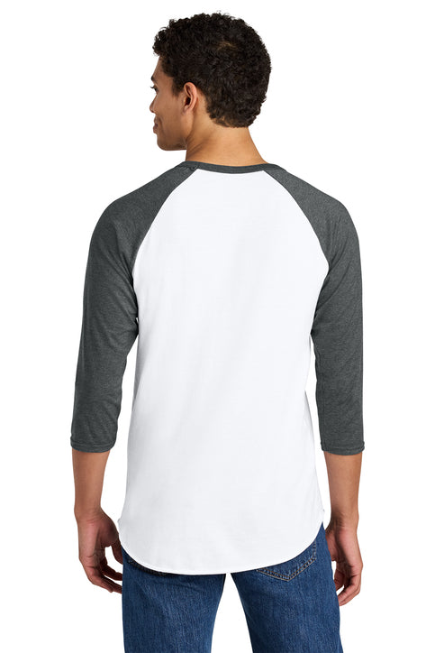 Jerzees® Unisex Premium Blend Combed Ring Spun 3/4-Sleeve Raglan Tee