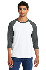 Jerzees® Unisex Premium Blend Combed Ring Spun 3/4-Sleeve Raglan Tee
