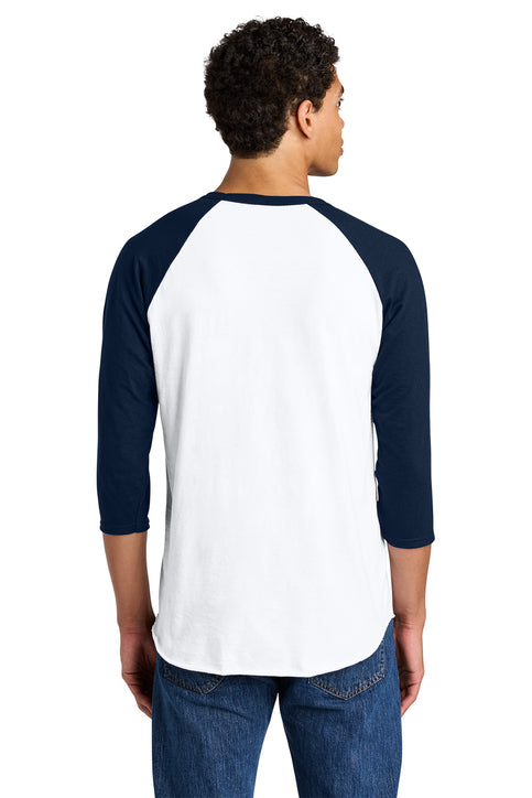 Jerzees® Unisex Premium Blend Combed Ring Spun 3/4-Sleeve Raglan Tee