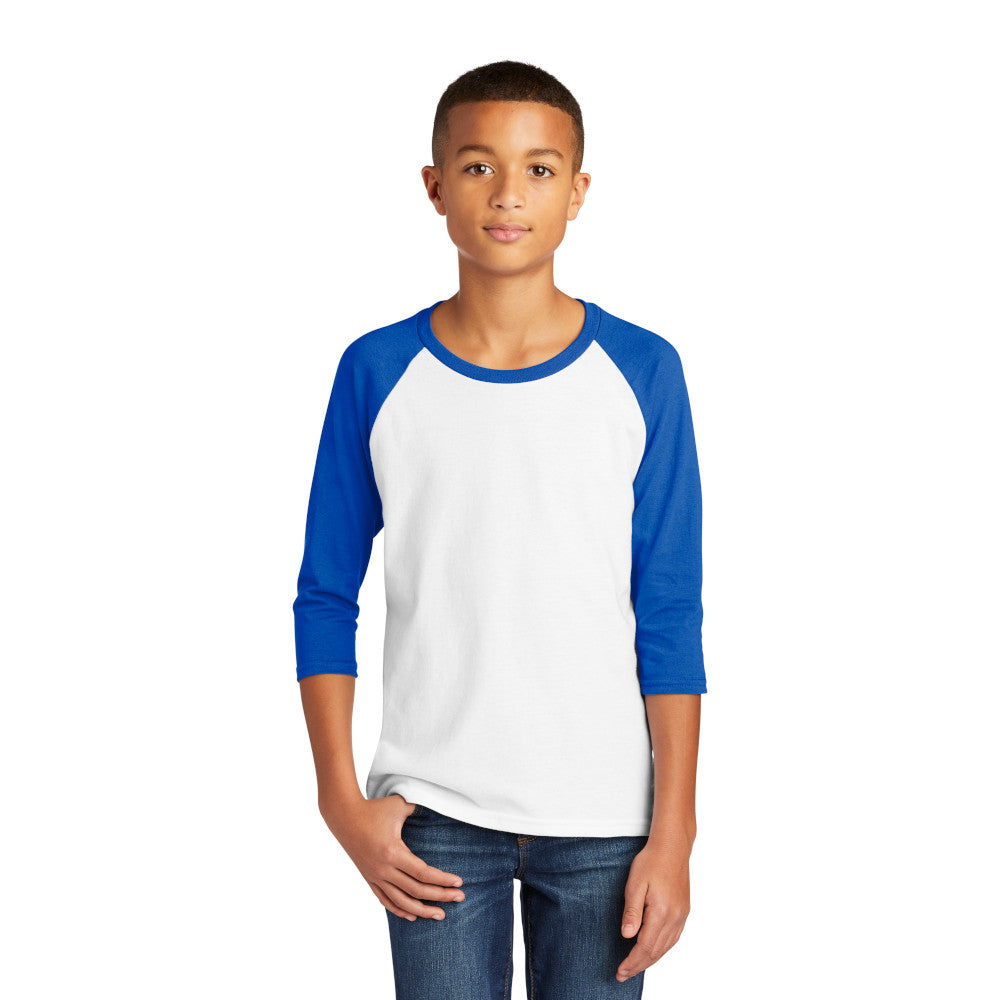 Gildan ® Heavy Cotton ™ Youth 3/4-Sleeve Raglan T-Shirt