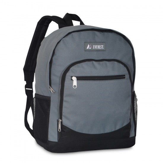 Casual Backpack w/ Side Mesh Pocket