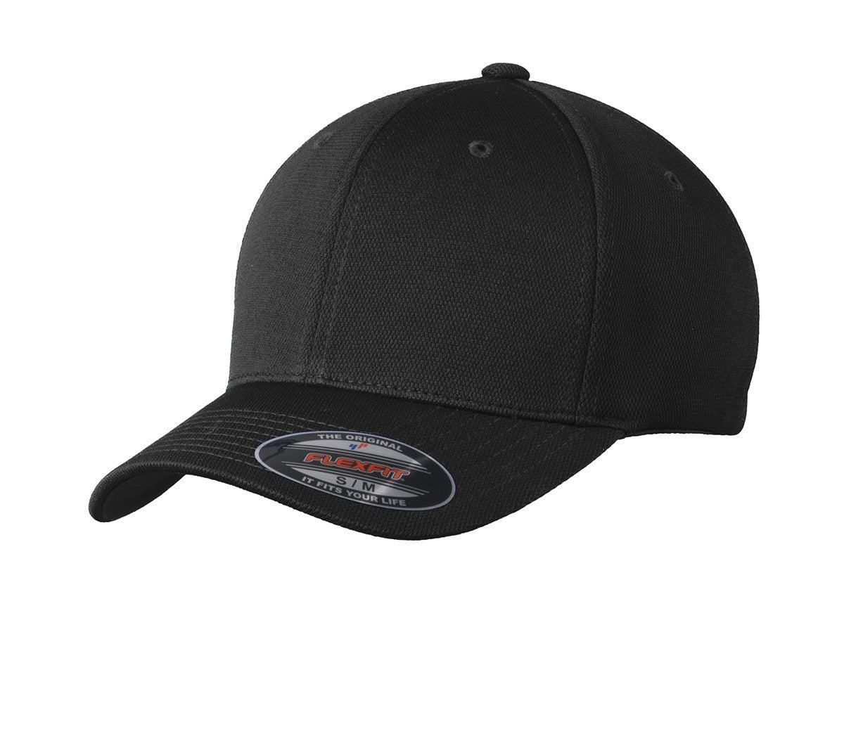 Sport-Tek® Flexfit® Cool & Dry Poly Block Mesh Cap