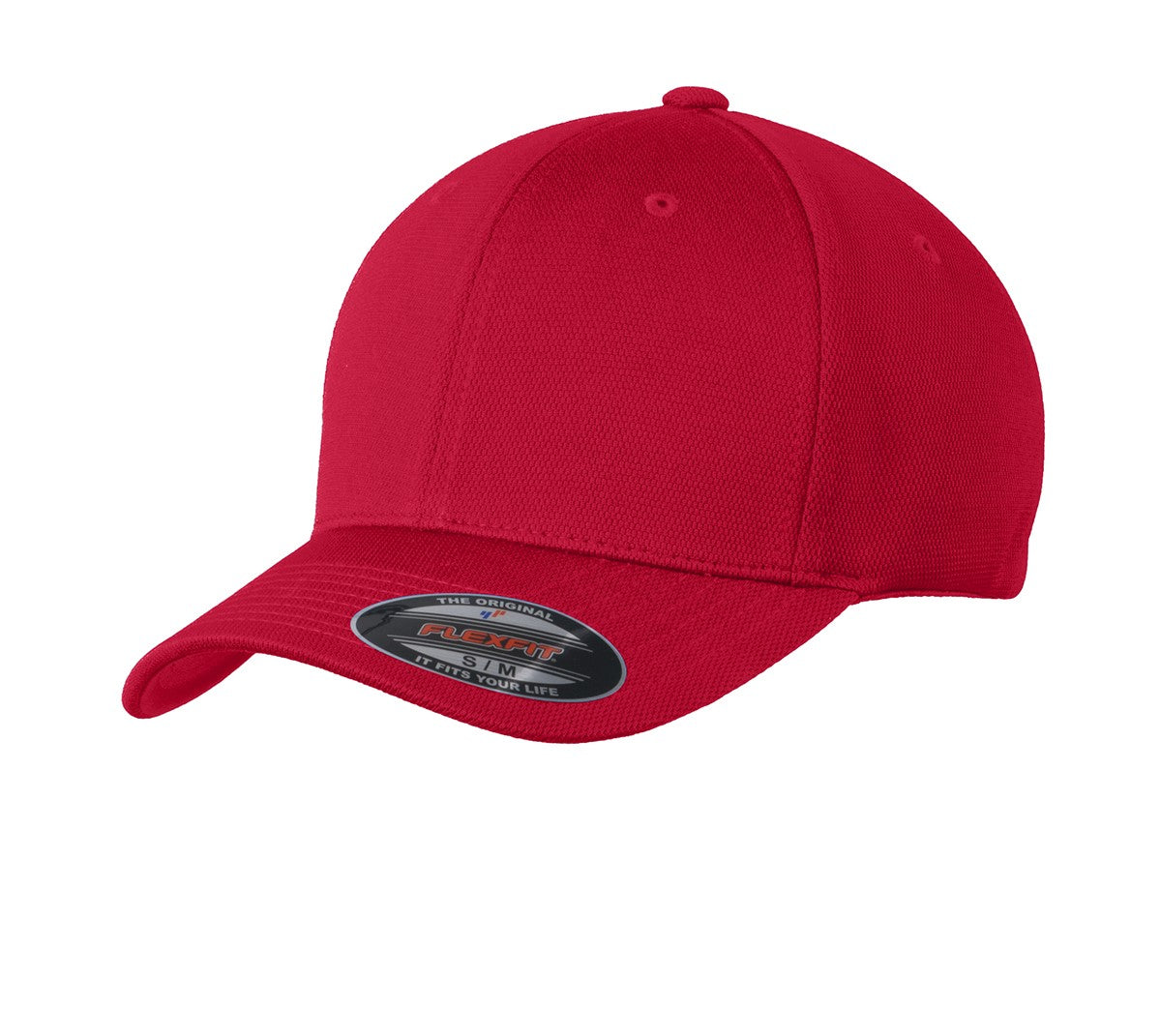 Sport-Tek® Flexfit® Cool & Dry Poly Block Mesh Cap