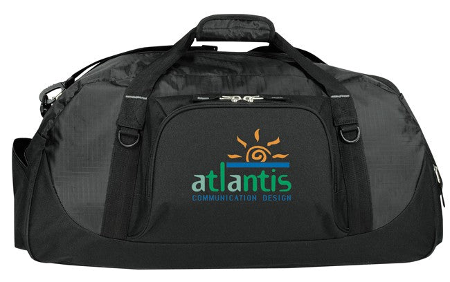 Ripstop Piggy Back Duffel Bag W/ Shoe Storage