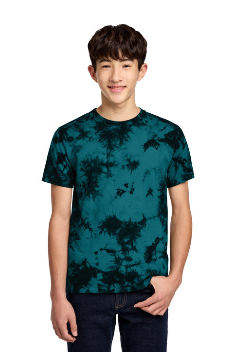 Port & Company ® Youth Crystal Tie-Dye Tee