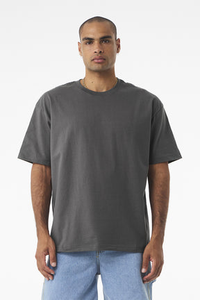 dark grey short sleeve t-shirt