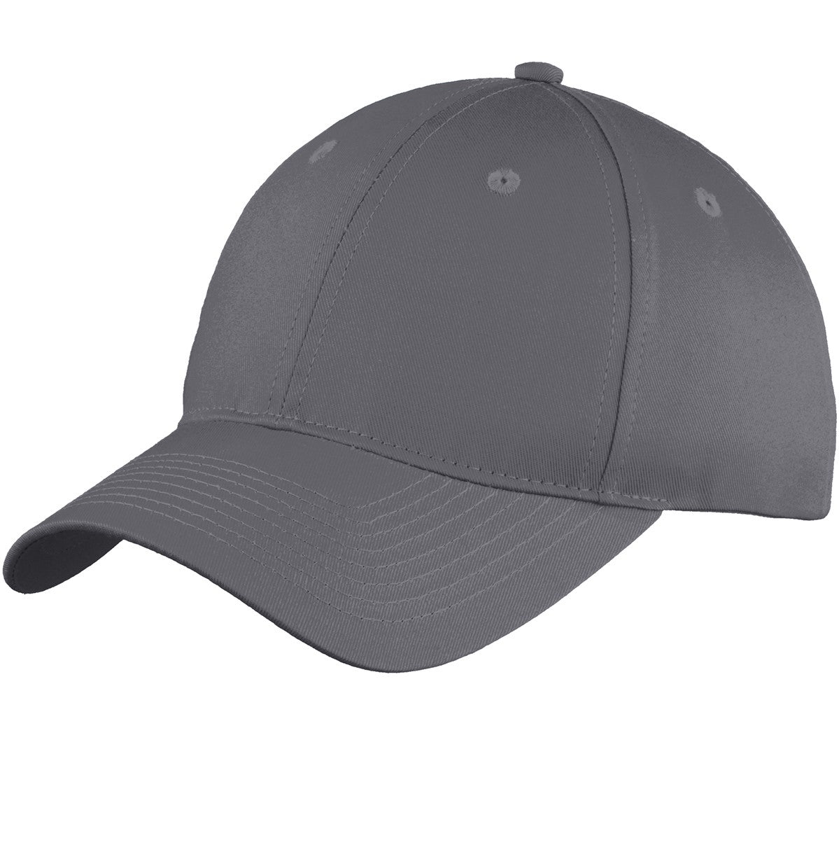 Port & Company® Youth Six-Panel Unstructured Twill Cap