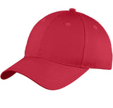 Port & Company® Youth Six-Panel Unstructured Twill Cap